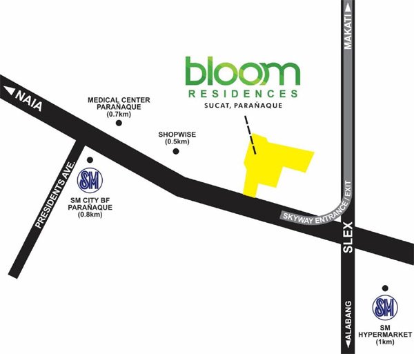 Bloom Residences in Sucat Paranaque by SMDC